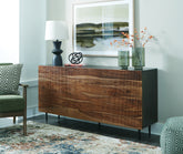 Warmstead Furniture - Ashley Furniture - Darrey Accent Cabinet - Accent Cabinet / Natural/Brown - A4000580
